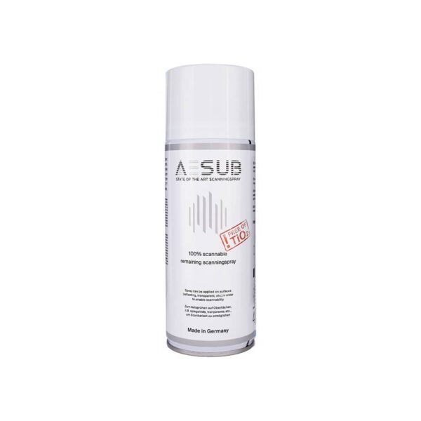 AESUB White 400 ml sprej 3D skeniranje