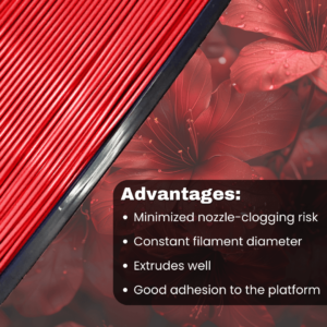 3WAY ABS Pro filament is a high quality material for 3D printers. Some of the advantages are minimized nozzle-clogging risk and constant filament diameter. They also extrude well and have good adhesion to the platform.