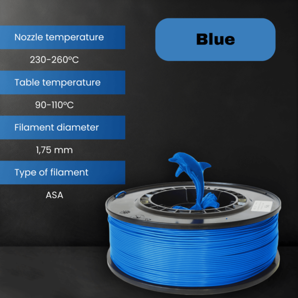 3way asa pro filament recommended settings.